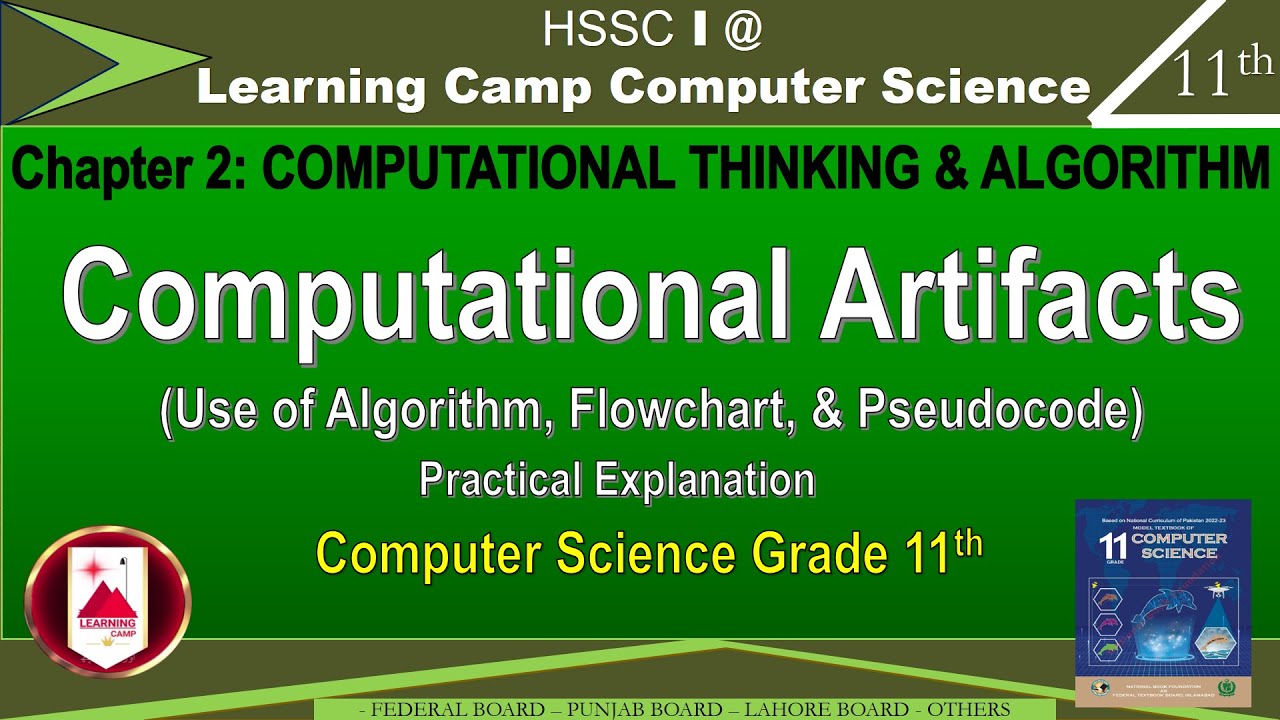 Class 11 Chapter 2 Computational Artifacts | Pseudocode & Algorithm ...