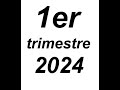 Premier trimestre 2024