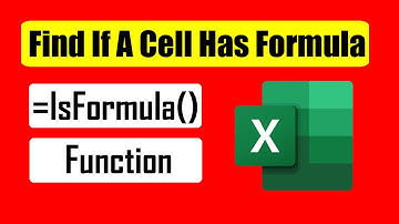 How to Use ISFormula Function In Excel