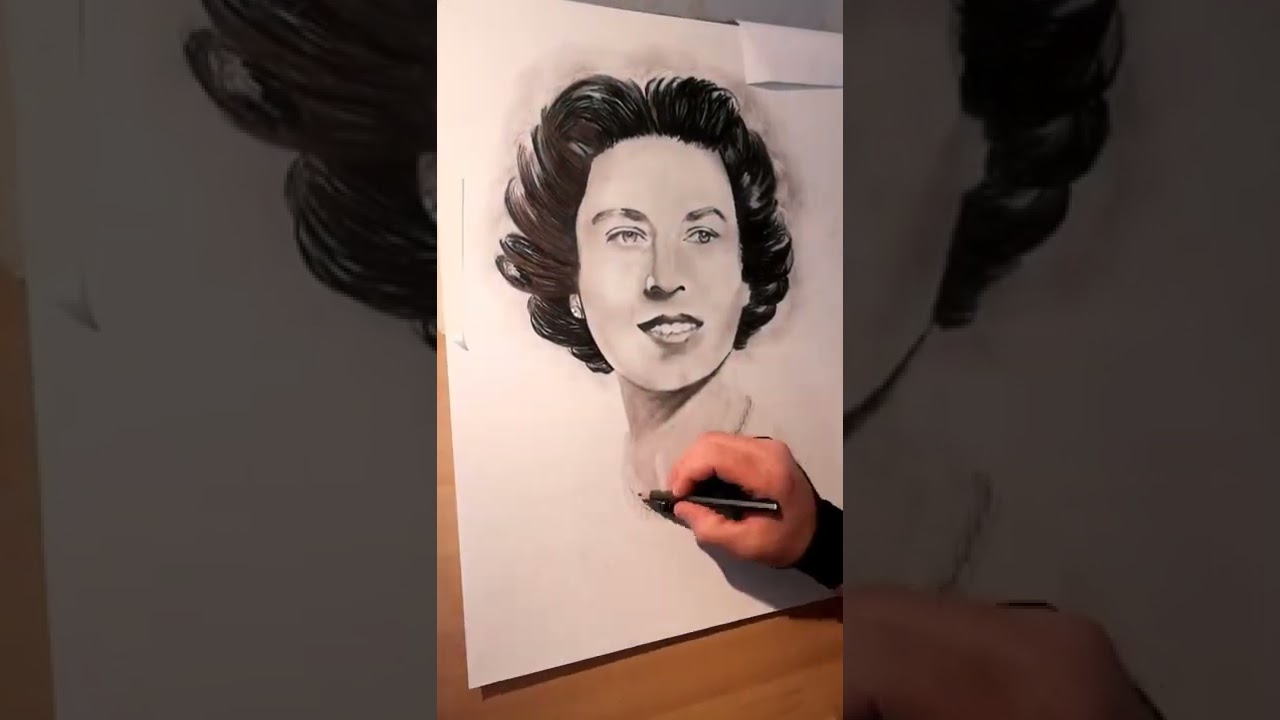 Drawing The Queen Elizabeth