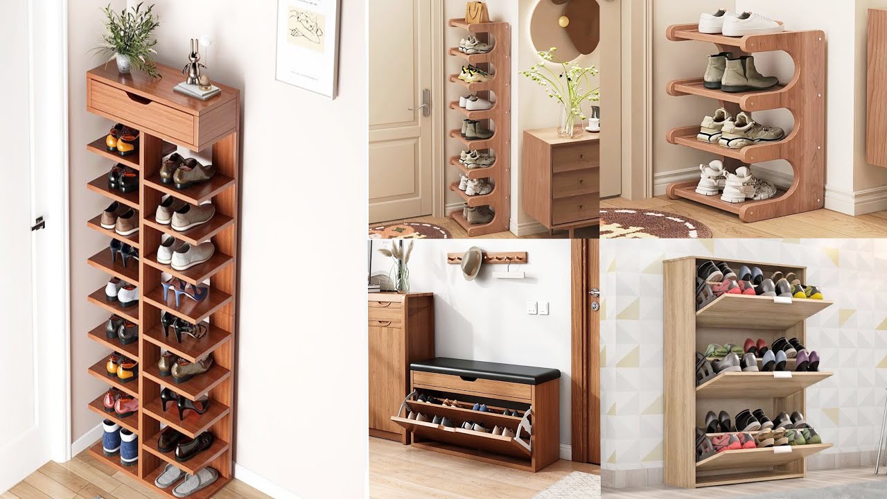 Inovation Shoe Rack New Modern Shoe Rack Design 2025 | Latest Wooden Shoe Cabinets design ...
