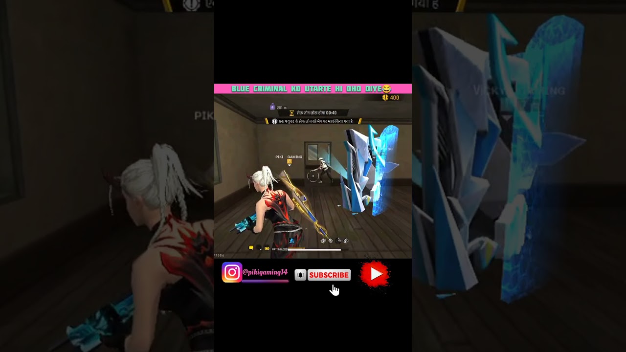 Aaj Blue Criminal Ko Dho Diye😂