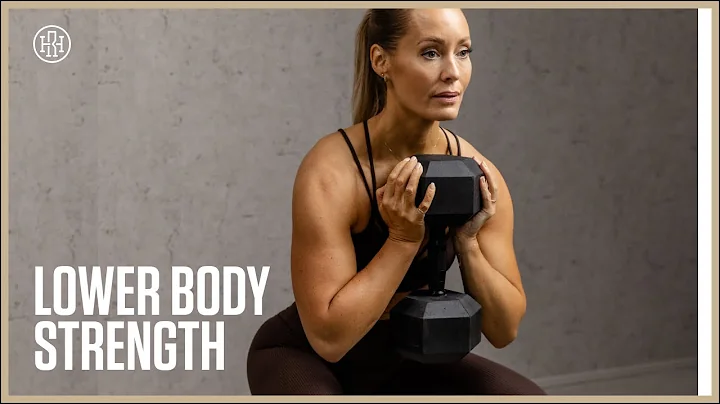 43MIN Lower Strength Workout (Unilateral Training) // Day 46: HR12WEEK 5.0