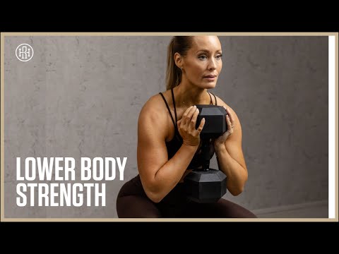 43MIN Lower Strength Workout (Unilateral Training) // Day 46: HR12WEEK 5.0