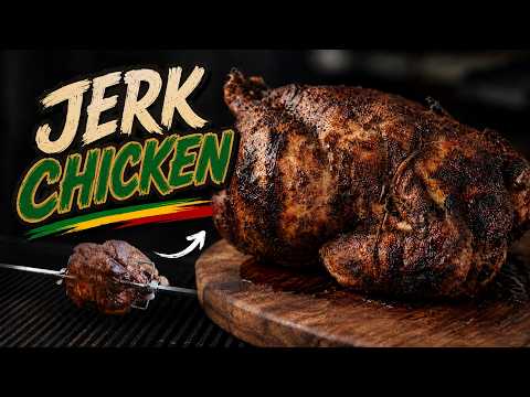 I Made Jamaican Jerk Whole Chicken on the Rotisserie