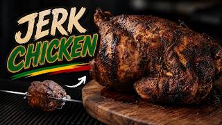 I Made Jamaican Jerk Whole Chicken on the Rotisserie