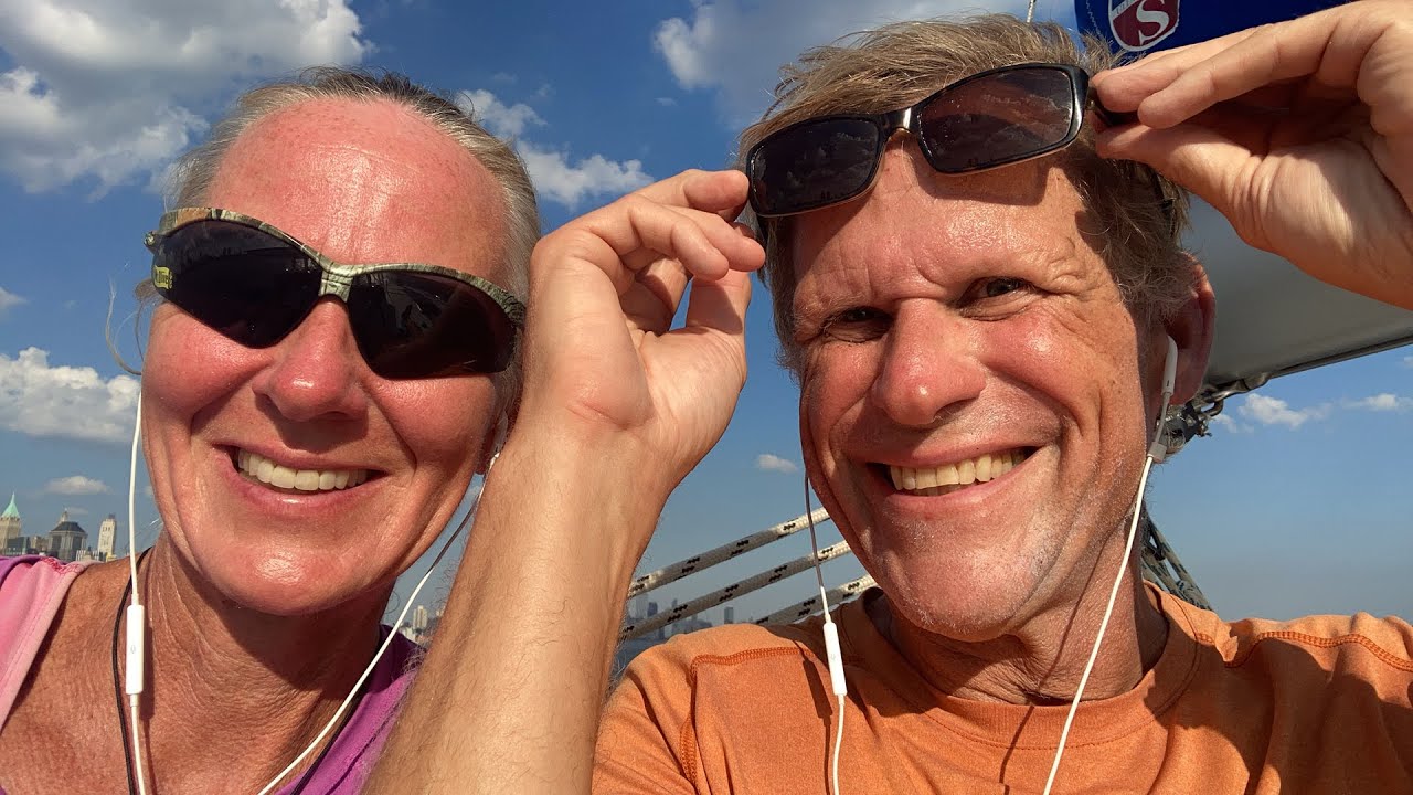 Sailing Blown Away goes LIVE from Ellis Island, New York City