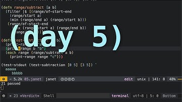Advent of Code 2023 in Janet - Day 5