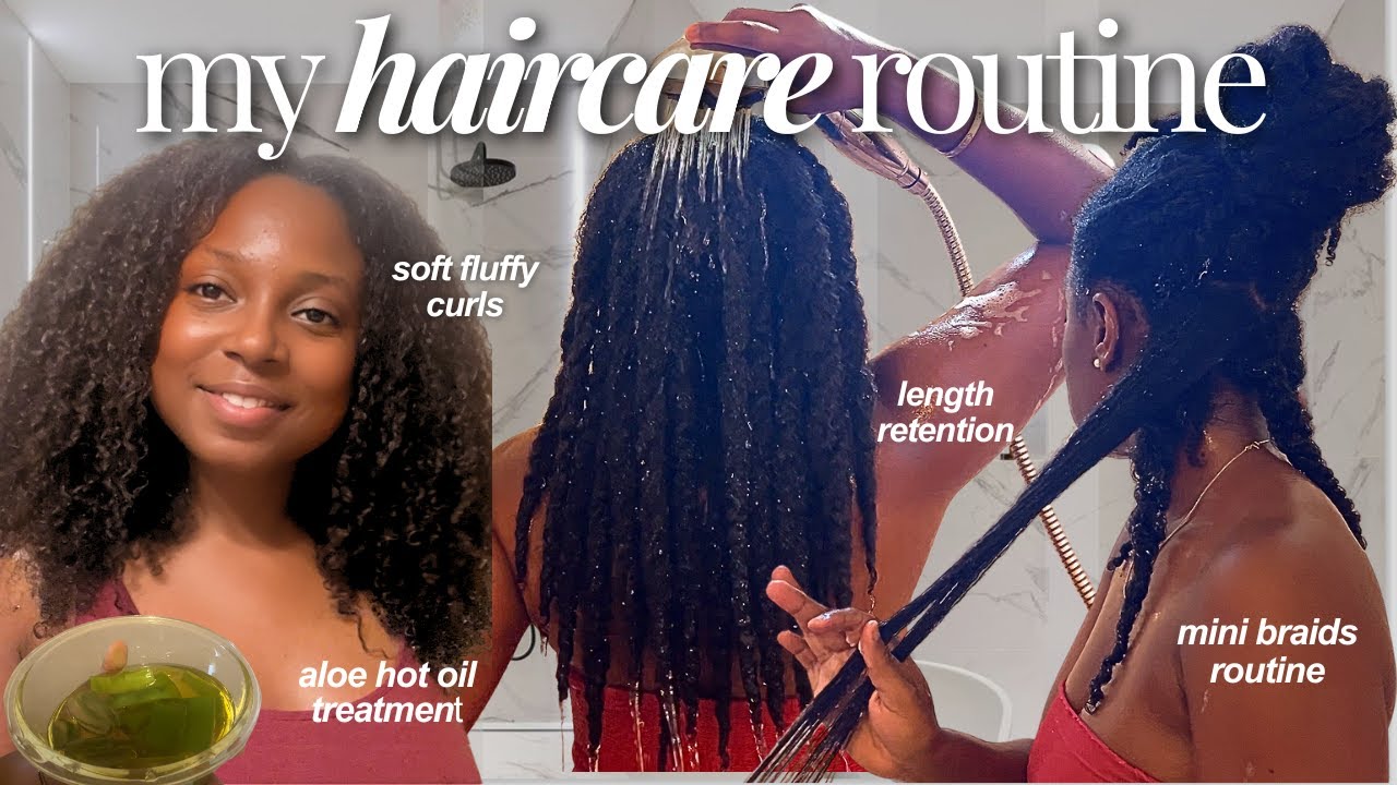 MY NATURAL HAIRCARE WASH DAY ROUTINE | How to grow long healthy natural ...
