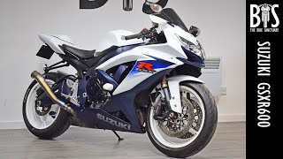 2011 ‘11 Suzuki GSXR600 Supersport White Used Motorcycle For Sale