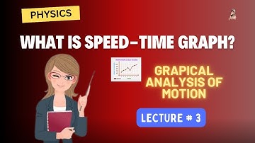 What is Speed-Time Graph? | Graphical Analysis Of Motion | Lecture#3 | Physics