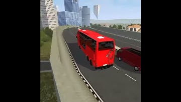 BUSSID - Scania City Bus || STUNT || CRAZY SHORT VIDEO #kngamers #bussid #shorts #funny #shortvideo