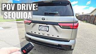 POV Drive: 2023 Toyota Sequoia Platinum Hybrid
