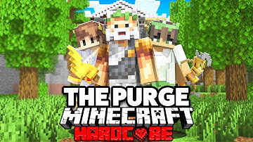 100 Players Simulate a Mythical Purge in Minecraft...