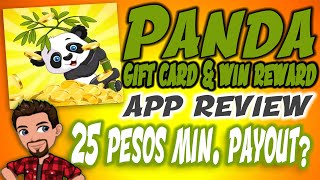 PANDA GIFT CARD & WIN REWARD  |  APP REVIEW  |  25 PESOS MINIMUM PAYOUT?  |  NEW LEGIT EARNING APP? screenshot 1