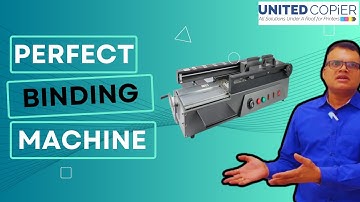 Perfect Binding Machine | Glue Binding Machine Demo: See How Easy It Is to Bind Your Own Documents