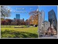 Walking in the most EUROPEAN city of America! Boston ep 2 🇺🇸