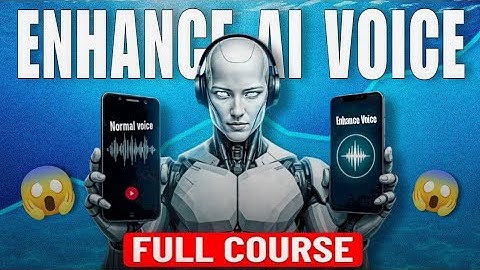 AI Voice Enhancer 😱 | Remove Noise & Make Studio Quality Clear Audio (Step by Step Guide)