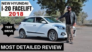 Hyundai New i20 Facelift 2018 Most Detailed Review, Test Drive, Honest Opinion