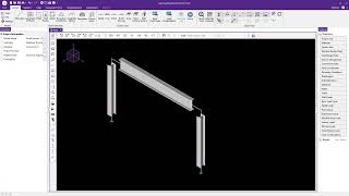 STEEL PORTAL FRAME - RISA 3D