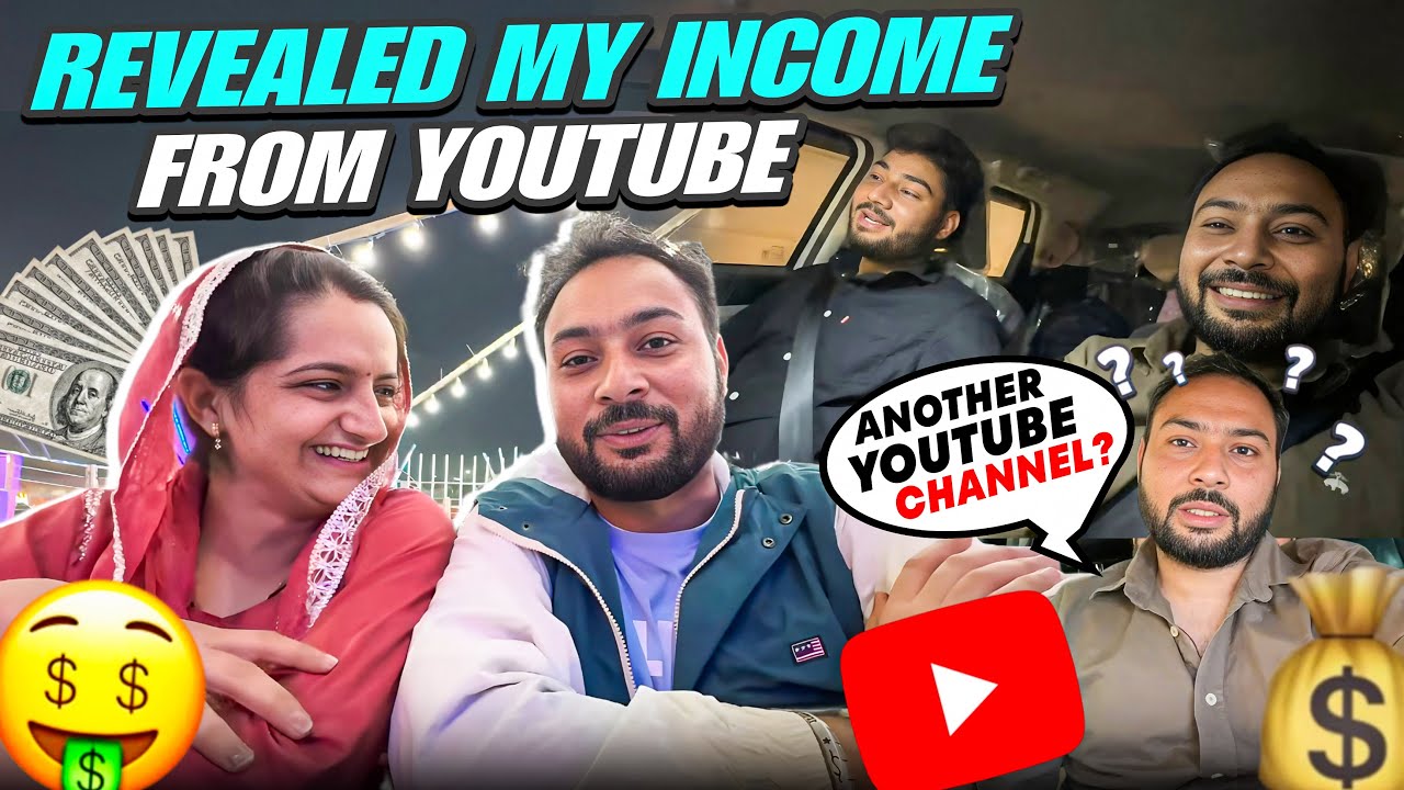 Revealed My Income From Youtube 🤑 And 1 Top Secret 🤐 - YouTube