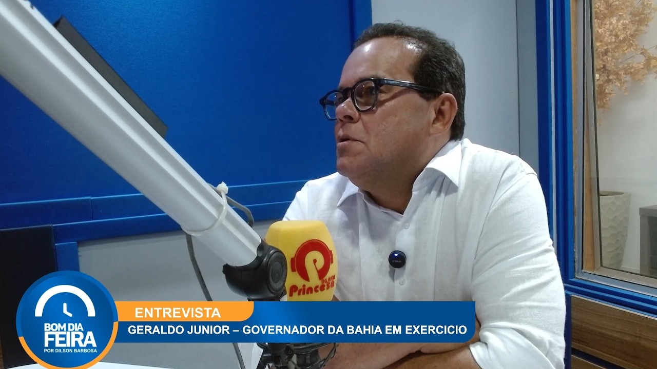 #BDFEntrevista: Geraldo Júnior, governador da Bahia em exercício