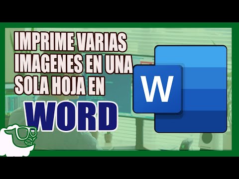 Como imprimir varias imagenes en una sola hoja en Word