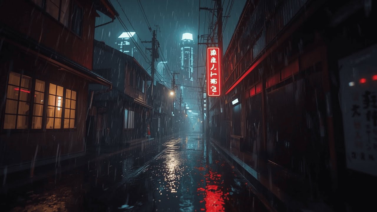Night Rain Study Mix | Lofi Beats