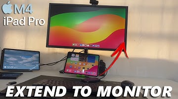 How To Connect M4 iPad Pro To External Monitor (Desktop Set Up)