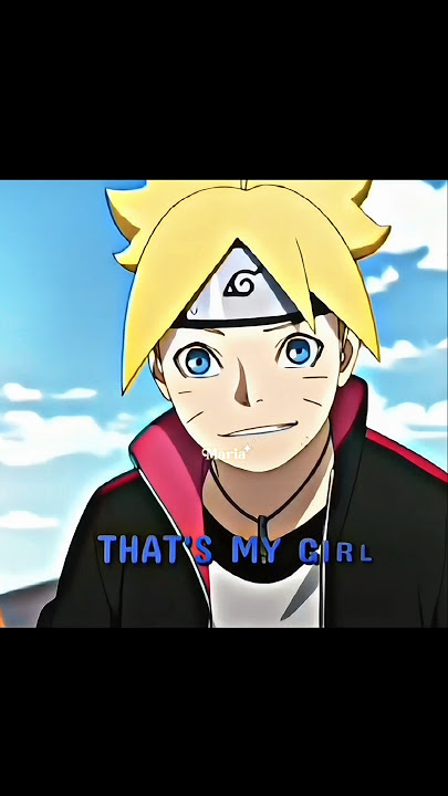 Boruto that's my girl edit ❤️‍🔥#youtubeshorts #animeedit #saradauchihaedit #borusara ❤️