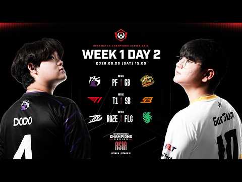 2026 OWCS ASIA l KOREA STAGE 2 - Week 1 Day 2