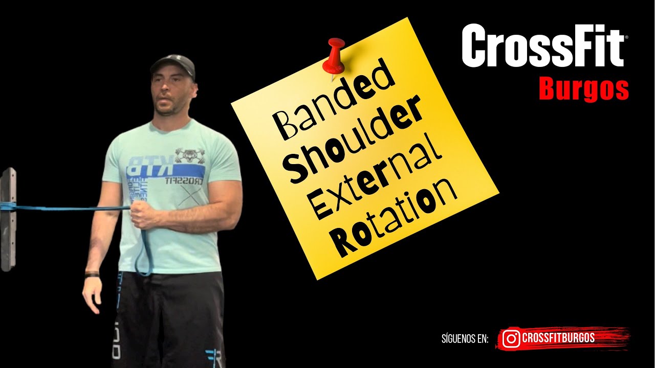 Banded Shoulder External Rotation - YouTube
