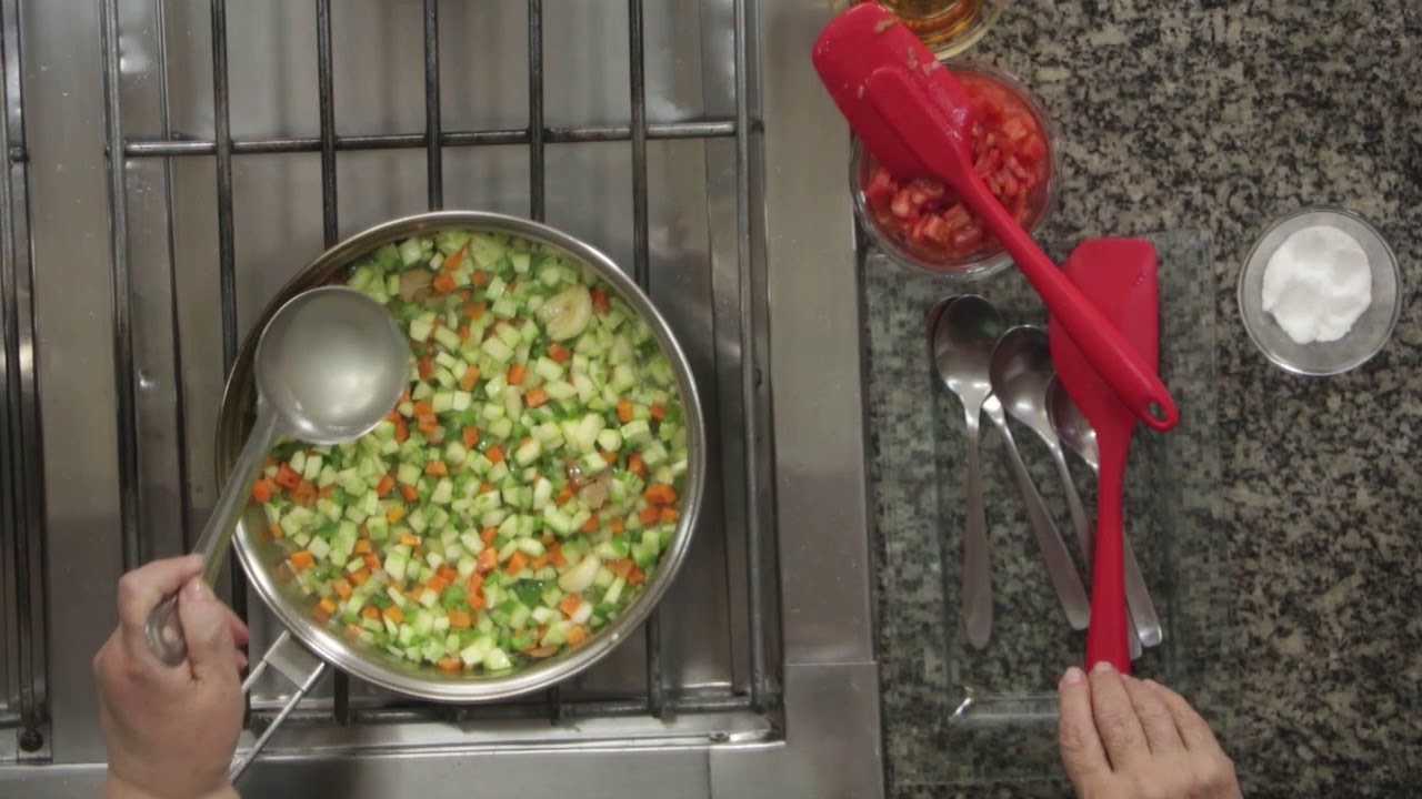 Fideo Integrales en salsa Jardinera La cocina de Sarita YouTube