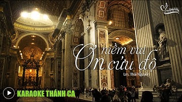 KARAOKE: NIỀM VUI ƠN CỨU ĐỘ - VOL 4 - GIÊSU TÌNH YÊU CỦA TÔI - Lm Thái Nguyên
