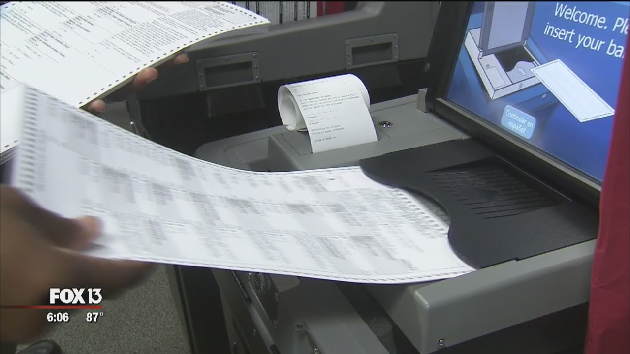 Tampa voting machines tested to prevent fraud