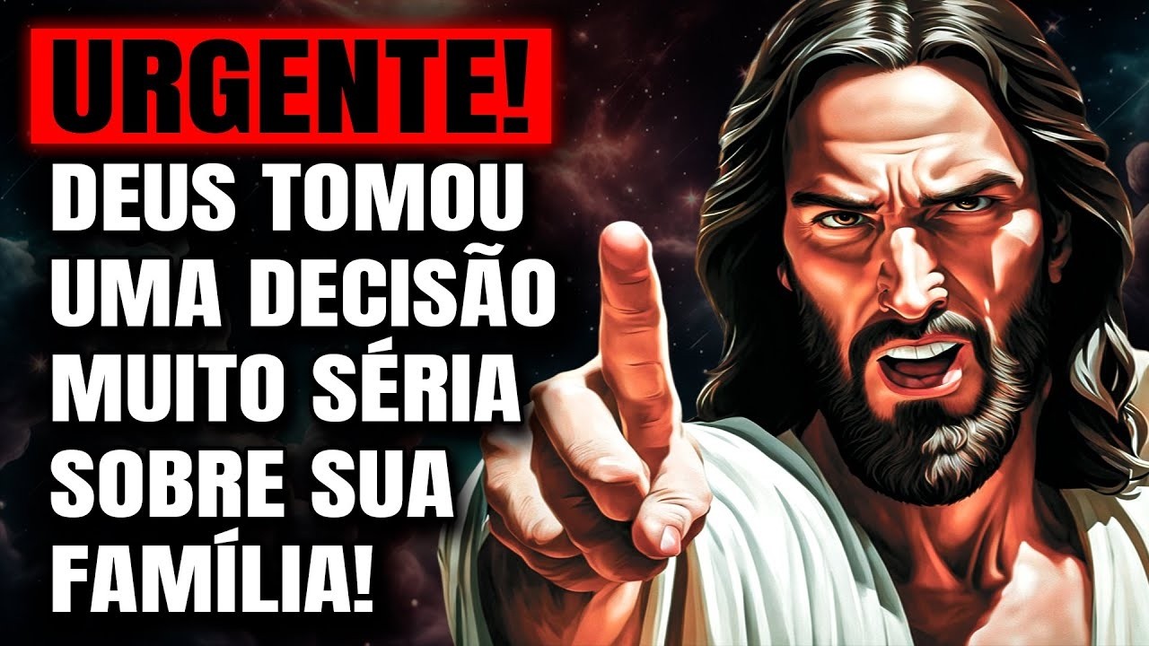 😭DEUS FOI OBRIGADO A TOMAR ESSA DECISÃO! OUÇA ISSO URGENTE! MENSAGEM DE DEUS!
