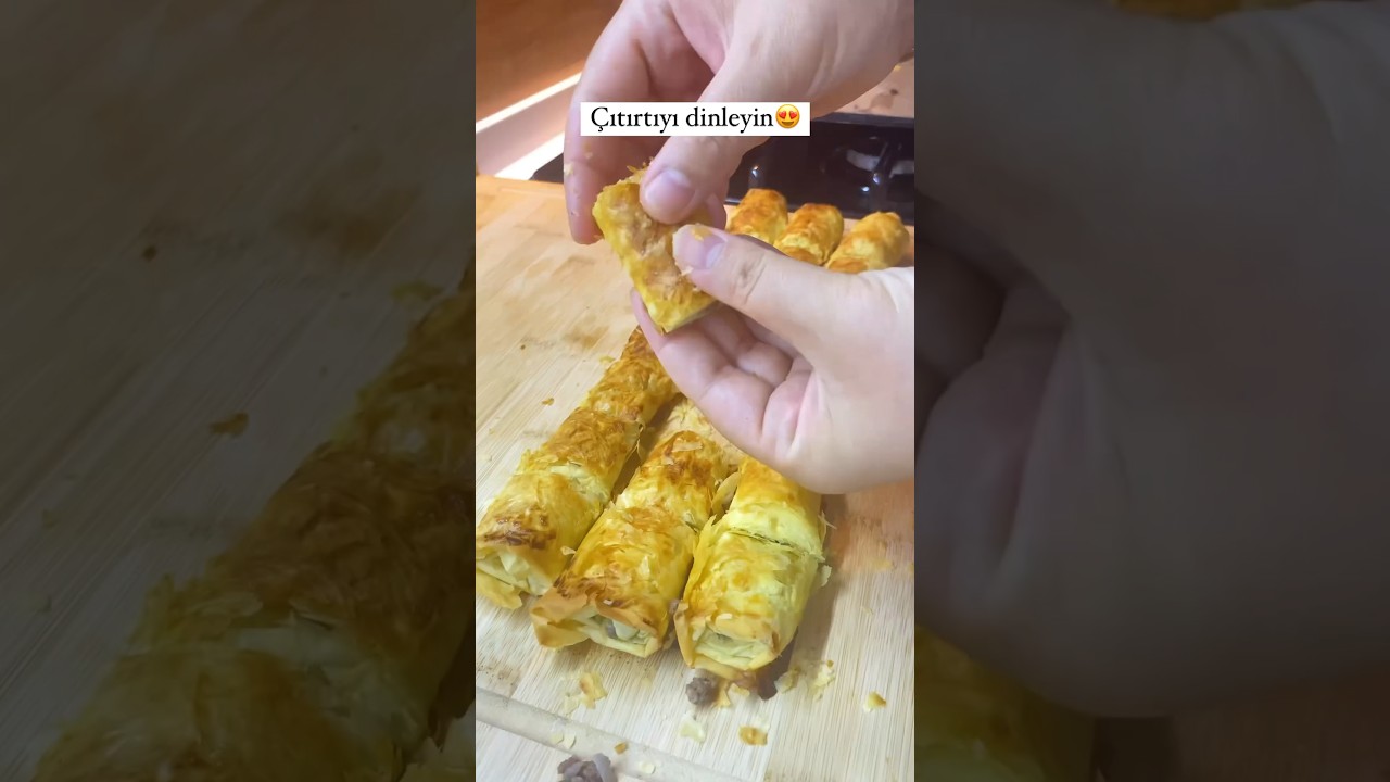 En çıtır börek???? #pratiktarifler #food #recipe #global #yemektarifleri #tarif #dessert