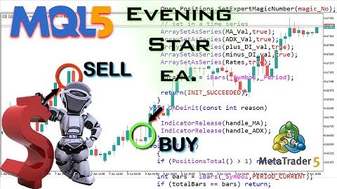 Forex FREE EVENING STAR PATTERN Expert Advisor (EA)/BOT MQL5/MT5 Full CODE - EP_A - PART 86 #howto