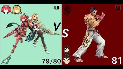 Mains VS Lvl 9 Kazuya (Pyra/Mythra)