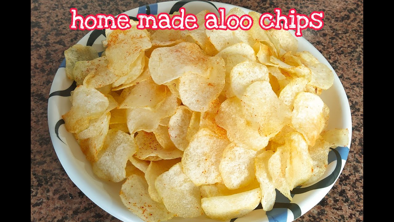 क्रिस्पी आलू चिप्स 5 मिनट में बनाने का परफेक्ट तरीका / Instant potato