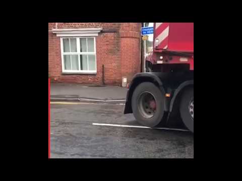 Lorry Driver Accidentally Destroys House