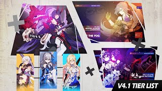 Version 4 1 Tier List For Honkai Impact 3 Youtube