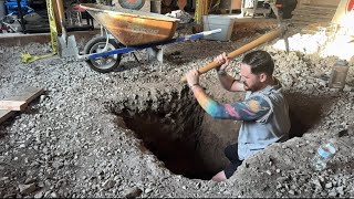 Starting my most ambitious project yet: A private tunnel system. 