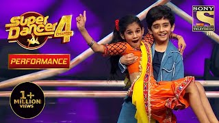 Sanchit और Anshika बने छोटे Basanti और Veeru | Super Dancer 4 | सुपर डांसर 4 screenshot 2