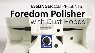Foredom Polisher with Dust Hoods