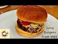 Juicy Burgers From M&S