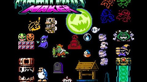 Mega Man Maker Version 1.10.3 - Halloween Update - Features Showcase