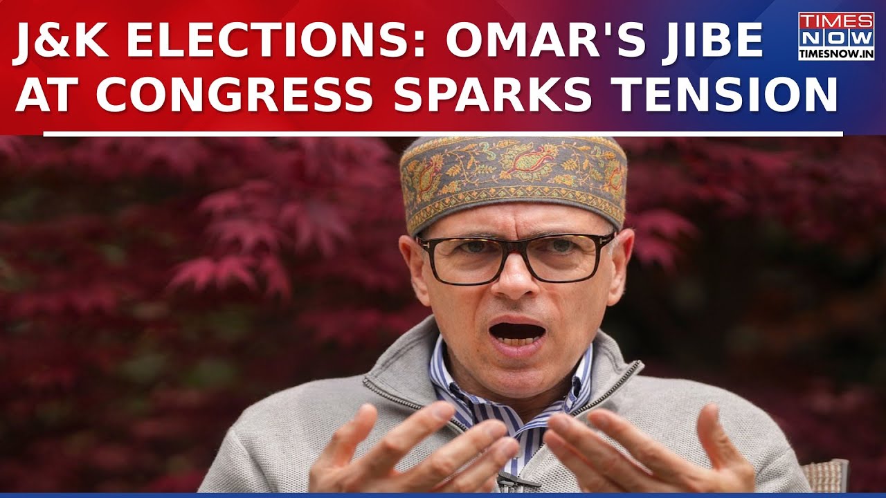 J&K Elections: Omar Abdullah Takes Jibe at Congress, Sparks Controversy Ahead Of Assembly Polls