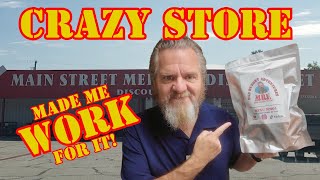 Homemade MRE from Main Street Merchandise Outlet