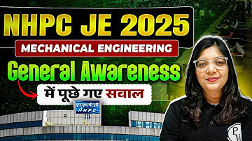 NHPC JE 2025 Non- Tech : Live Paper Discussion | NHPC JE Mechanical Paper Analysis 2025